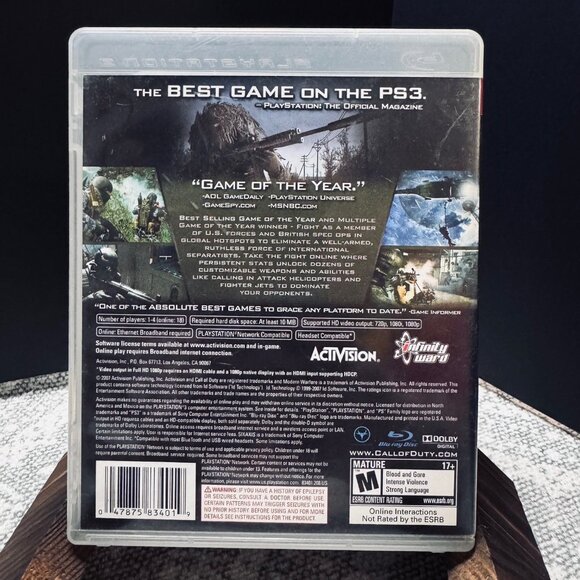 Call of Duty 4-Modern Warfare, Game of the Year Edition (PlayStation 3) - Picture 2 of 4